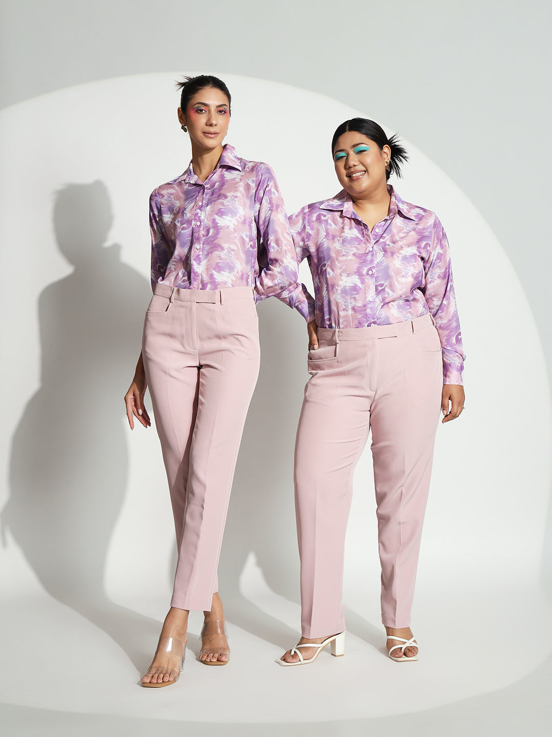 Siril Regular Fit Women Pink Trousers - Buy Siril Regular Fit Women Pink  Trousers Online at Best Prices in India