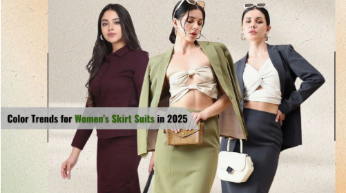 Color Trends for Women's Skirt Suits in 2025