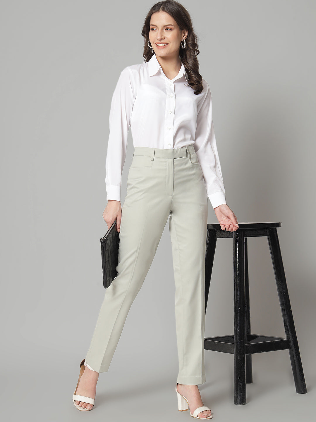 Formal pants and hot sale shirts for ladies