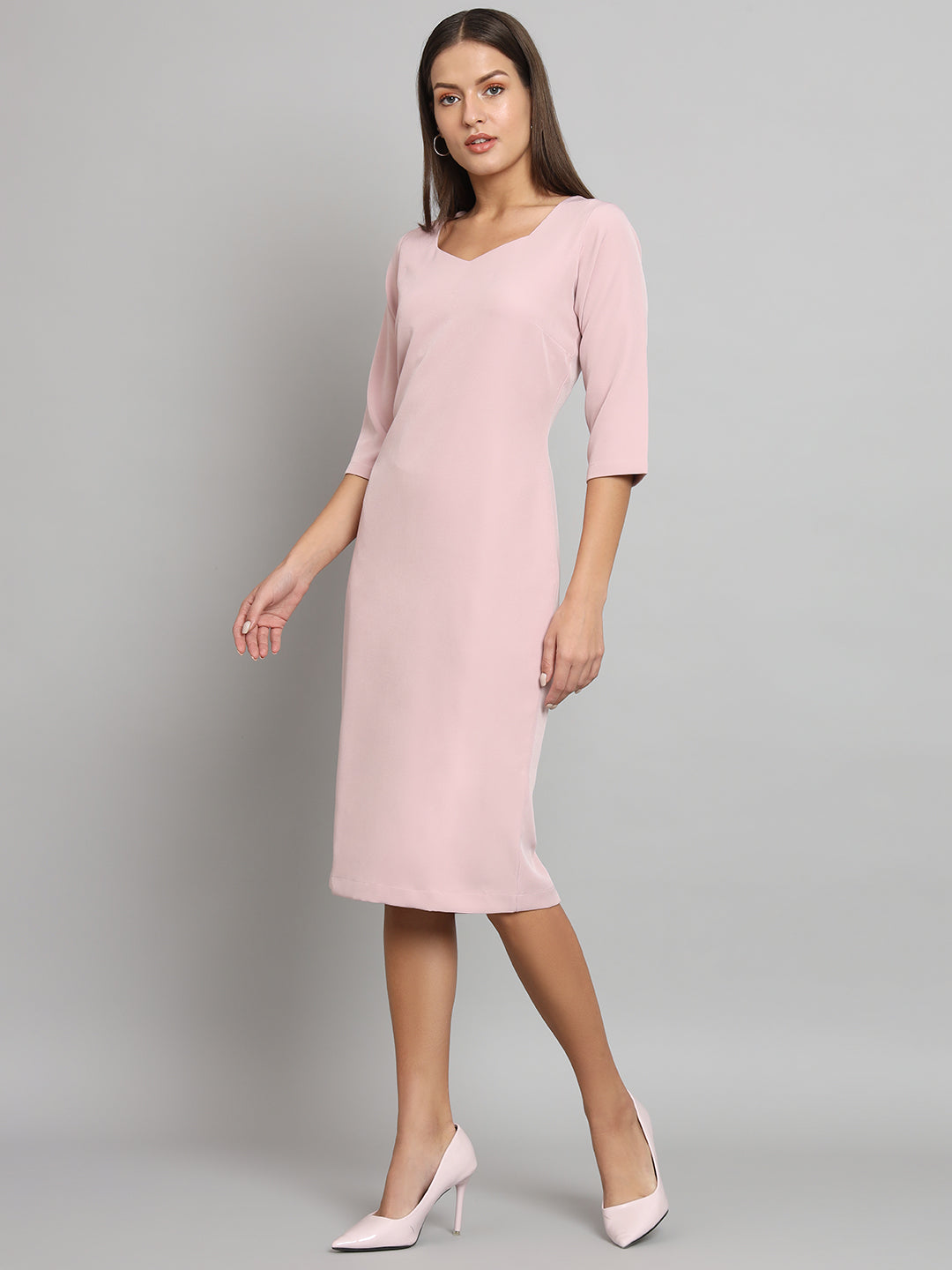 Elegant Backless Slim Pencil Dress – Brandstore