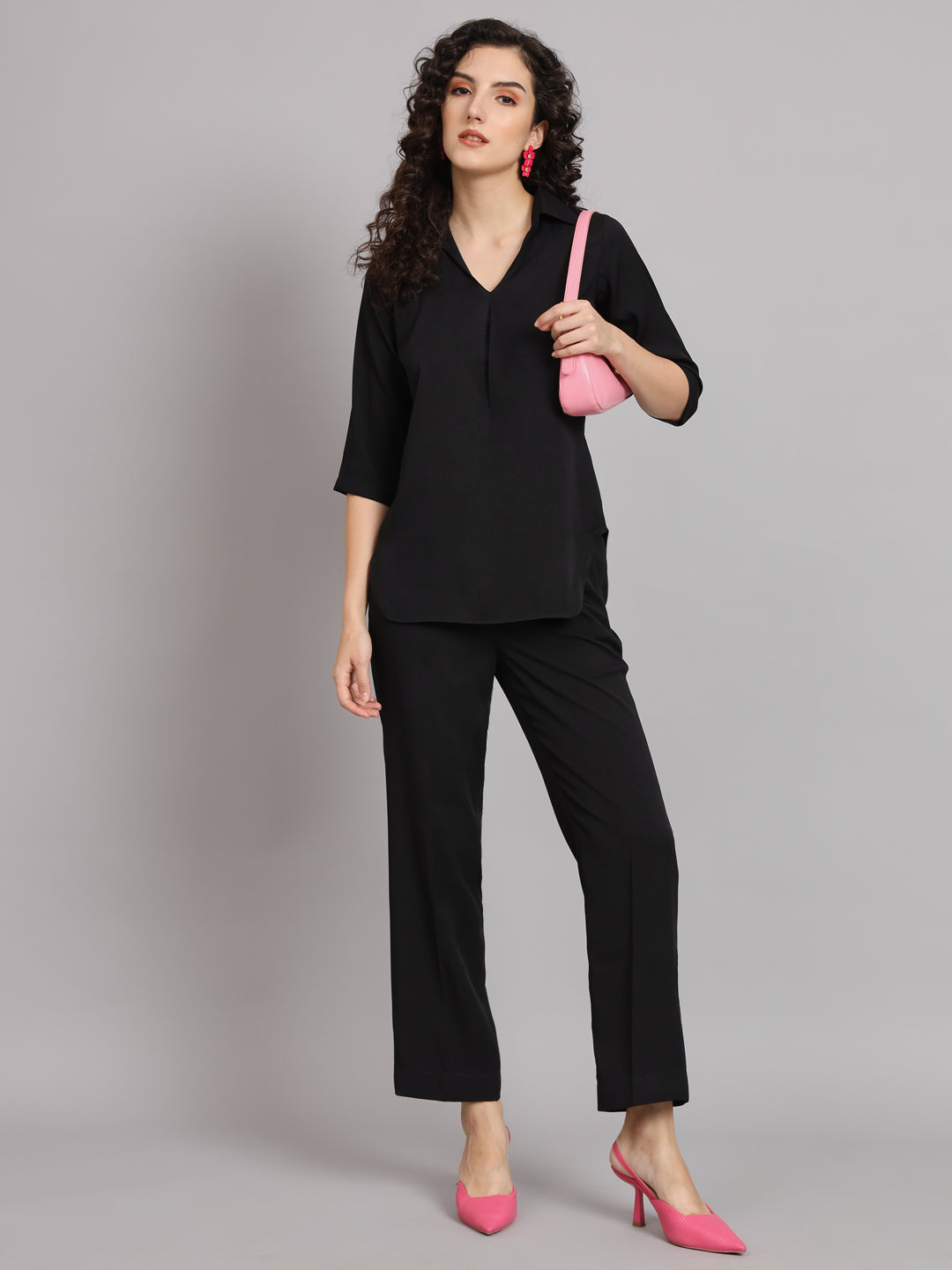 Buy Black Suit Sets for Women by LE BOURGEOIS Online | Ajio.com