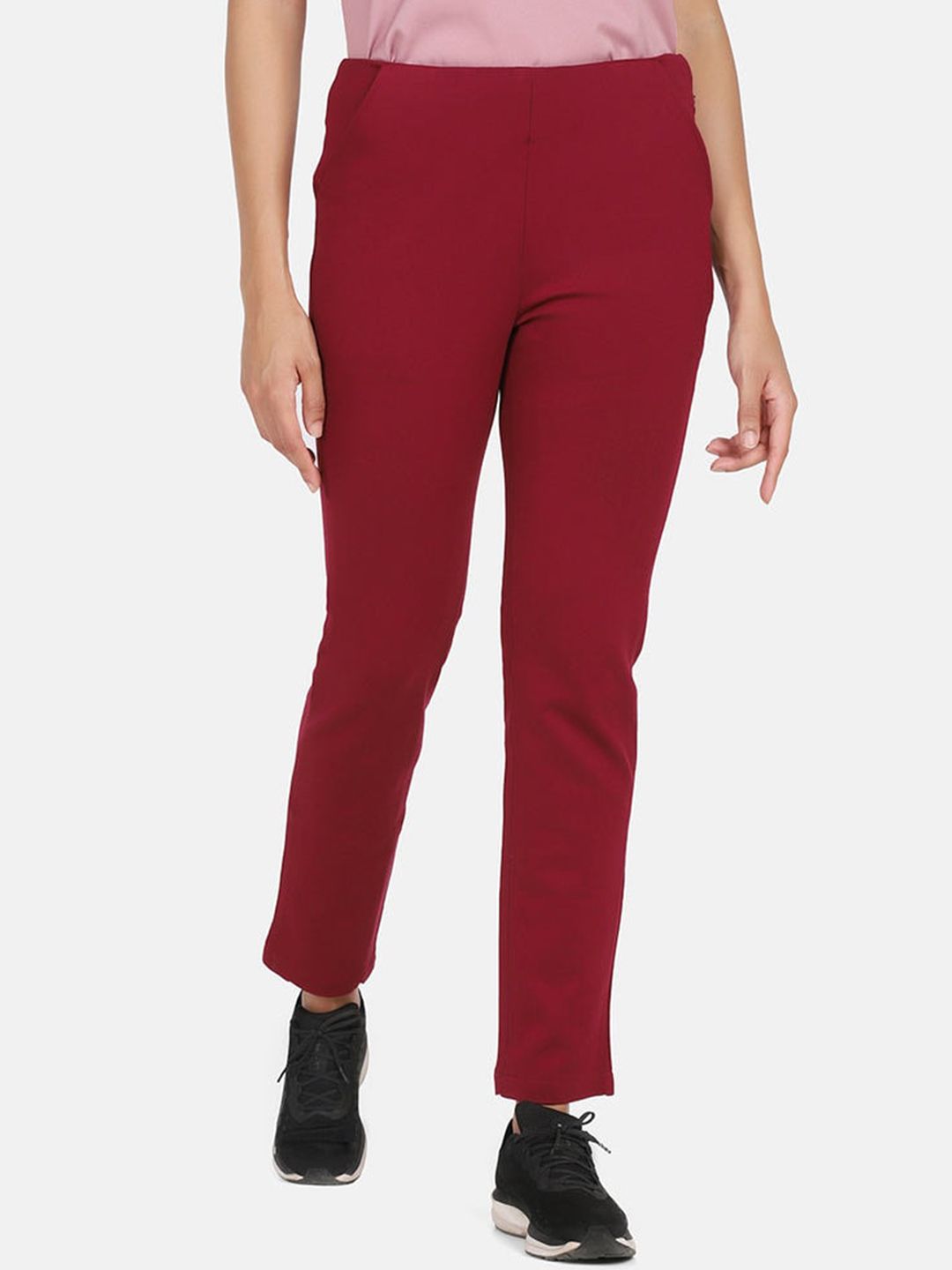 High Waist Slim fit stretch pants