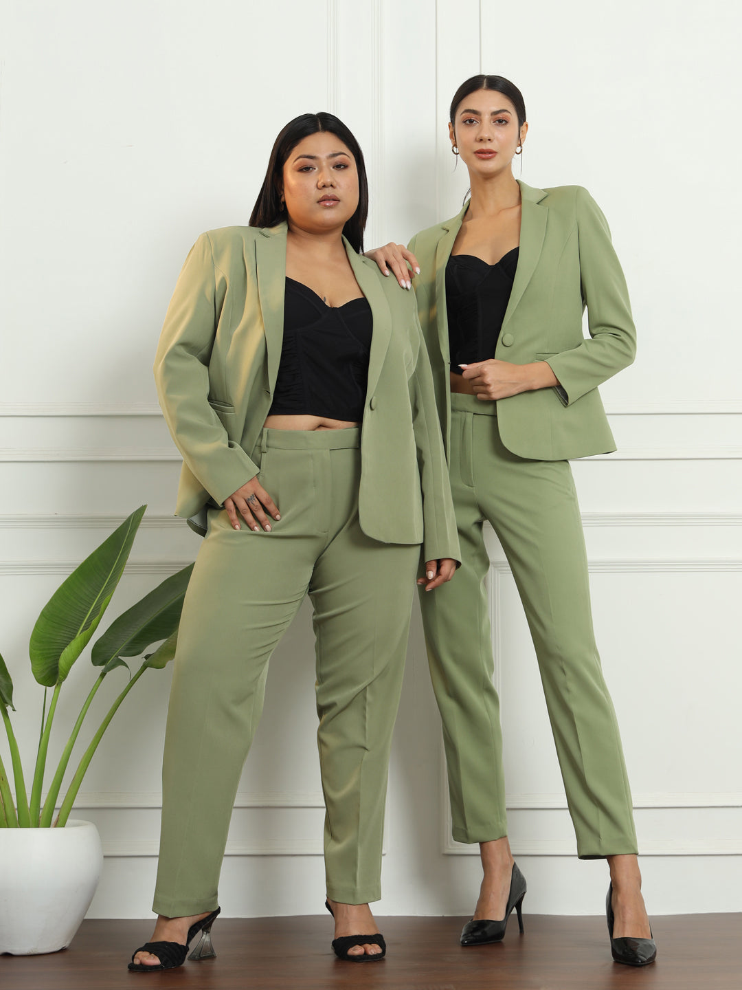 Buy Ladies Trouser Suit Online In India -  India
