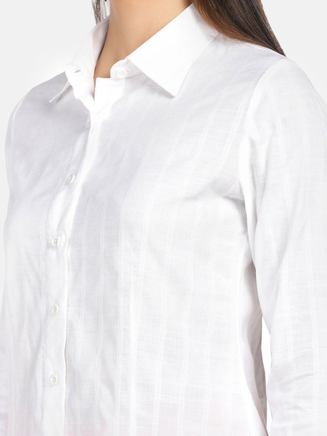 Formal Cotton Shirt - White