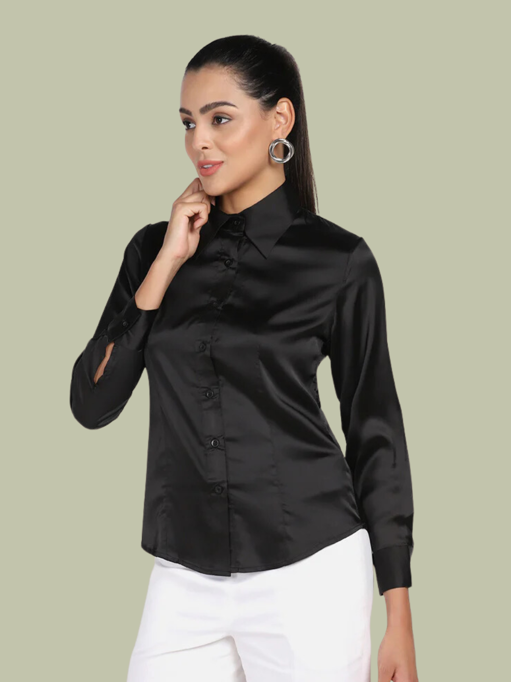 Shop for Formal Office Wear tops for Ladies - Power Sutra
