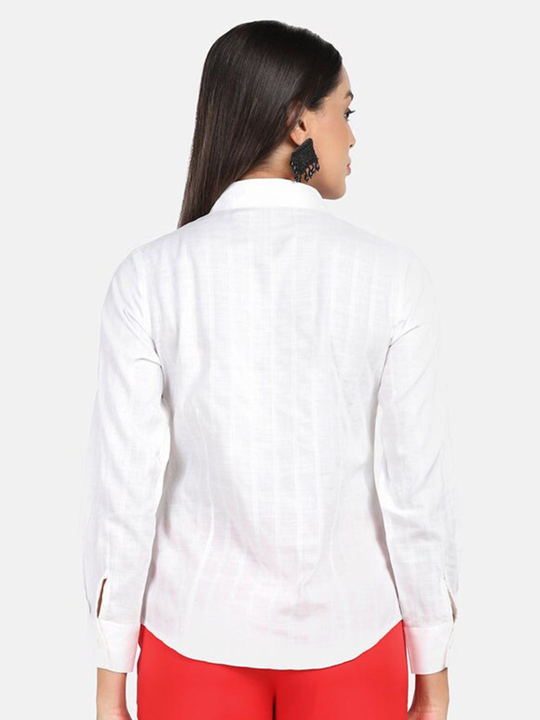 Formal Cotton Shirt - White