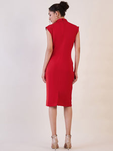 Red Marina Shift Dress