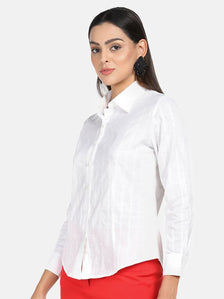 Formal Cotton Shirt - White