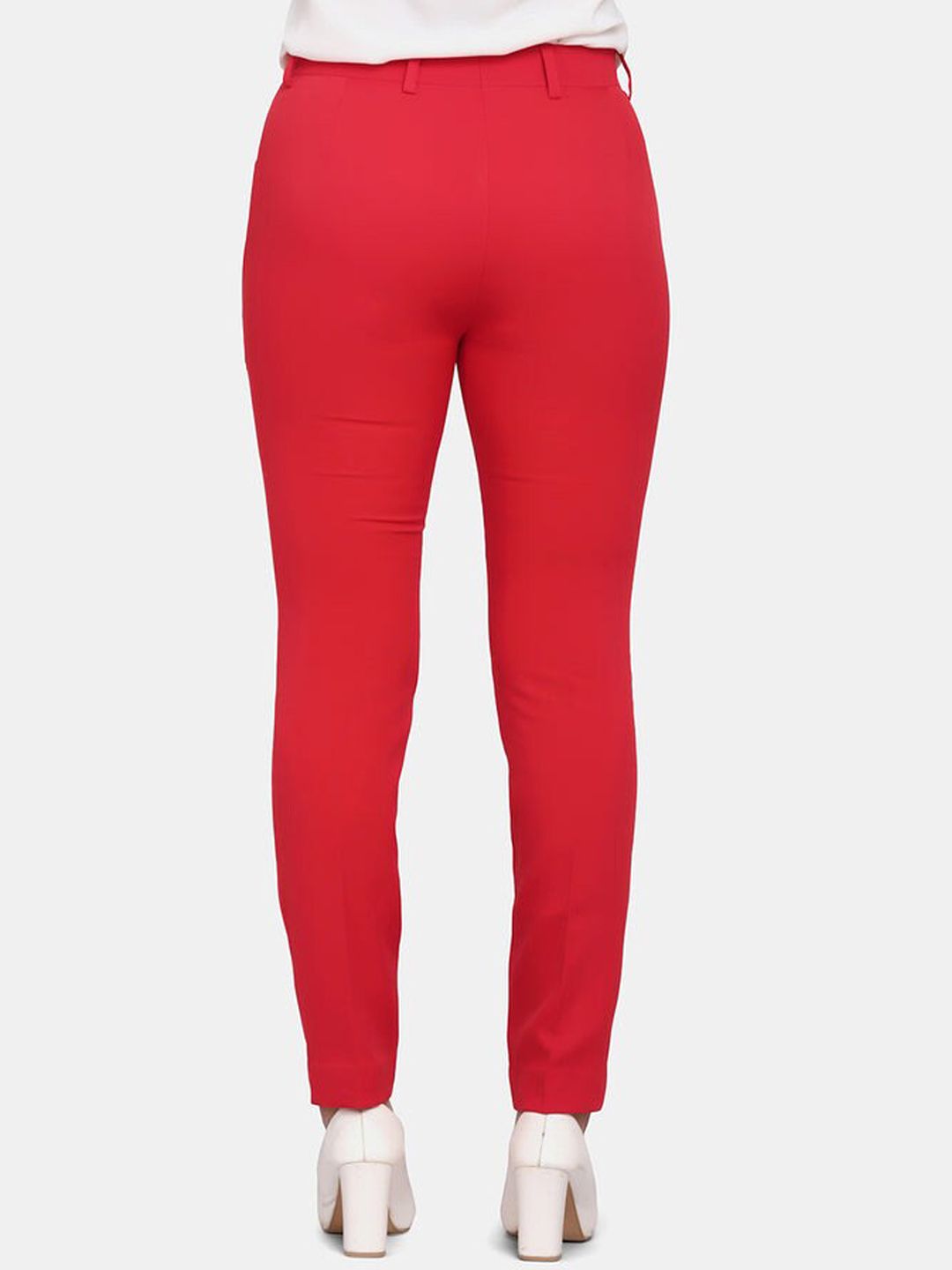 Slim Fit Trouser - Red