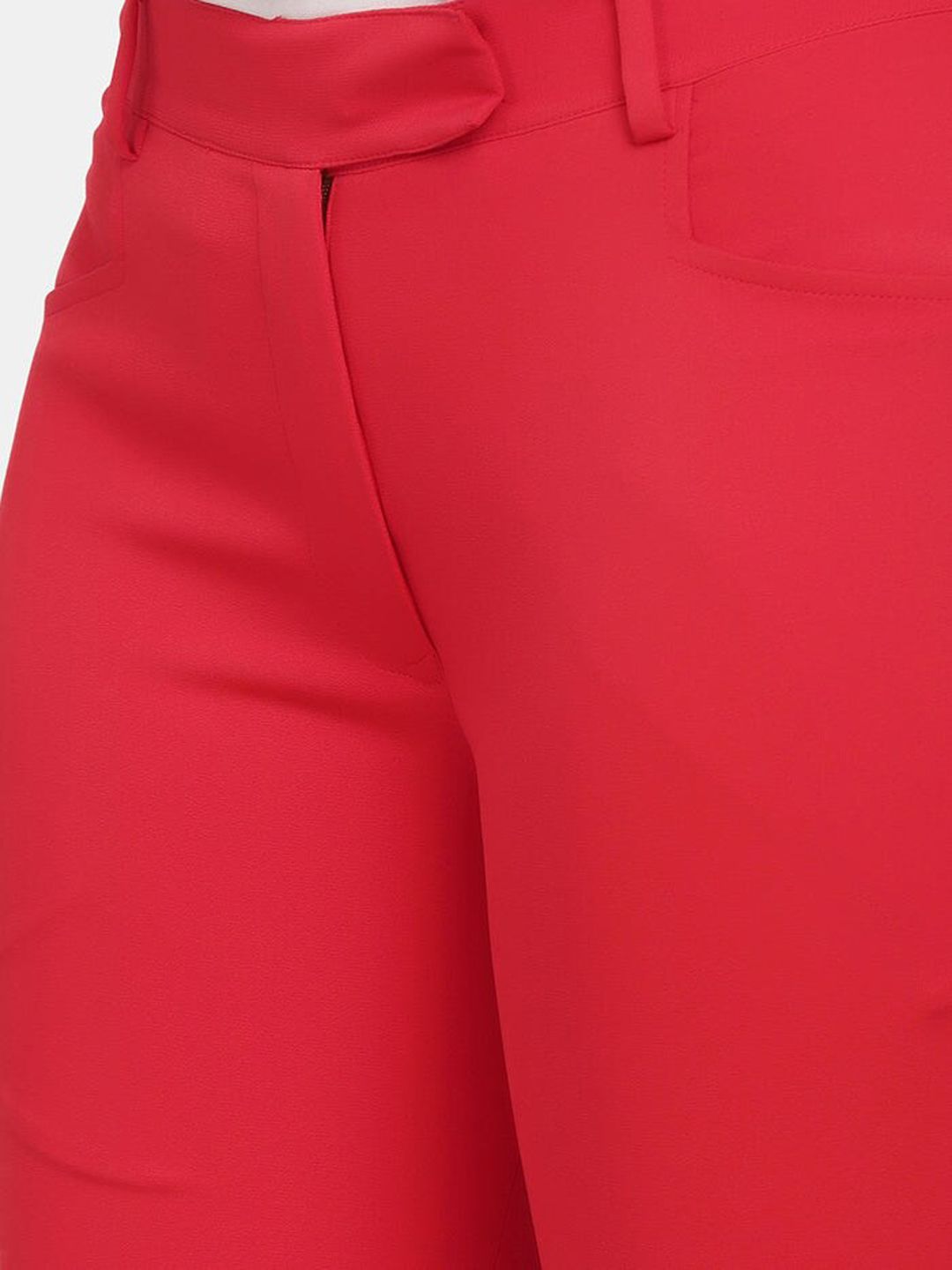 Slim Fit Trouser - Red