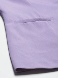 Stretch Pant Suit - Lavender