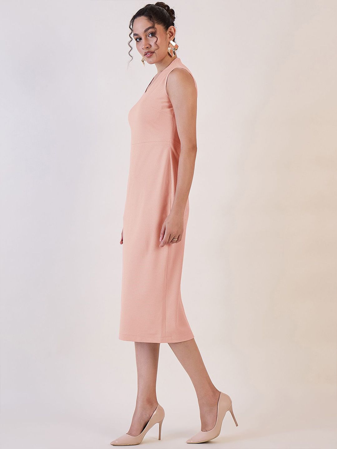 Pink Sheath Dress