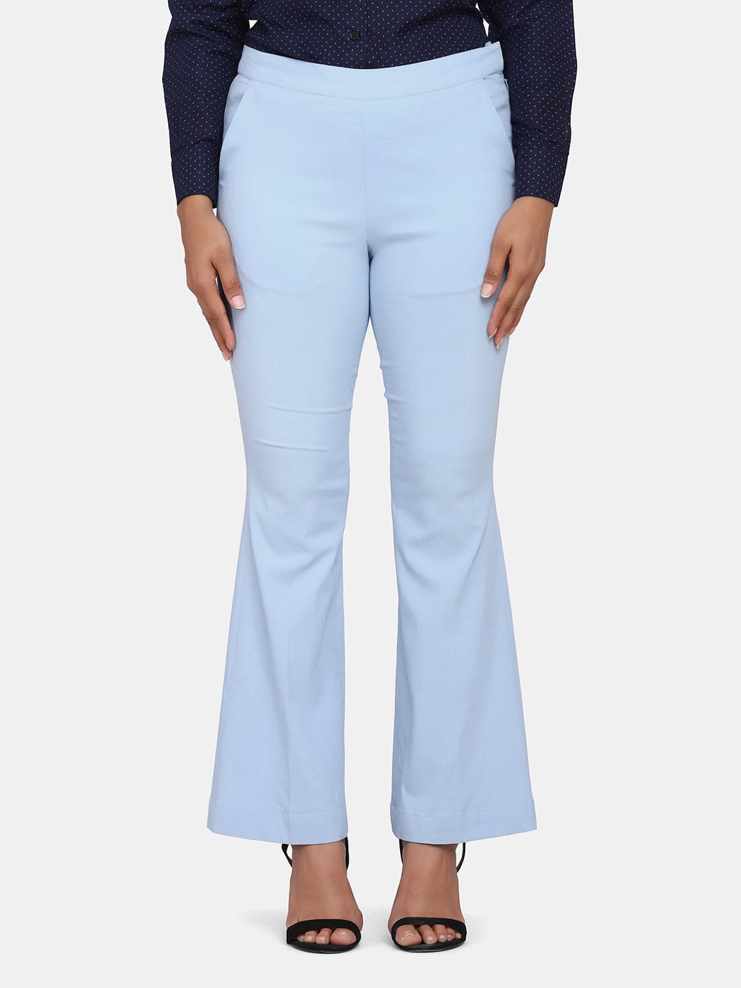 Regular Fit Pants Cotton Bell Bottom Palazzo, Waist Size: 32.0 at Rs 425 in  New Delhi